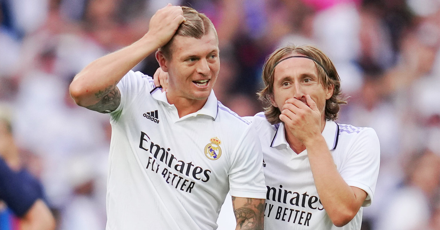 Luka Modric và Toni Kroos cặp đôi bất tử của Real Madrid