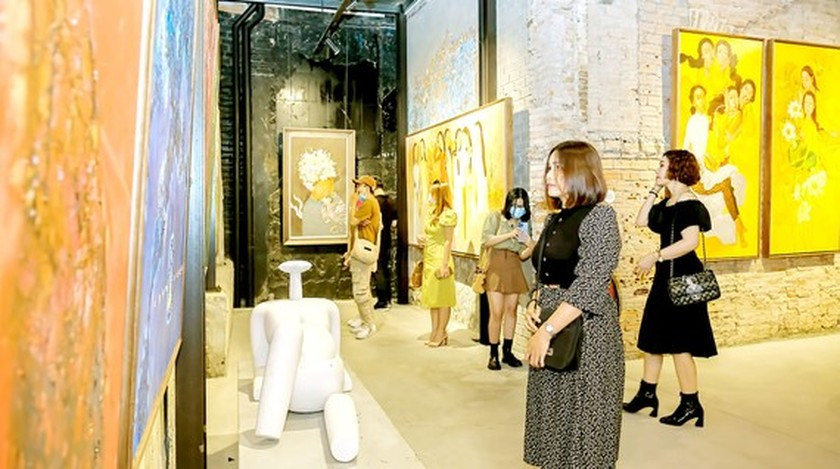 Collectors buy more Vietnamese paintings costing millions of dollars at international auctions ảnh 2