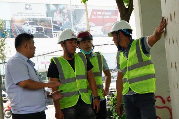 Trình phương án khắc phục cầu vượt Nguyễn Hữu Cảnh trong 45 ngày
