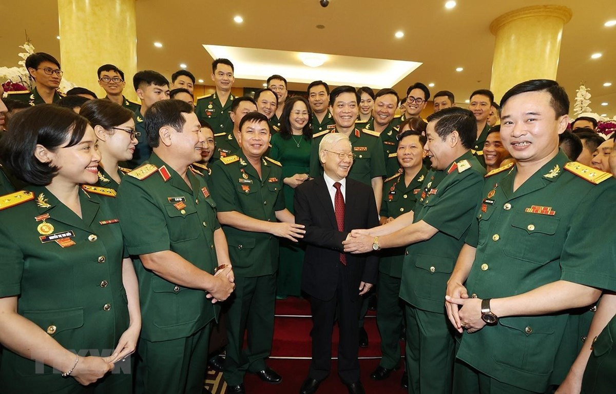 Toàn văn phát biểu của Tổng Bí thư tại buổi gặp mặt ĐB Đại hội Đoàn Thanh niên quân đội