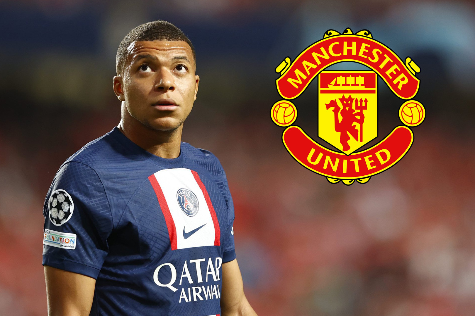 MU đua ký Mbappe, PSG lấy Rafael Leao