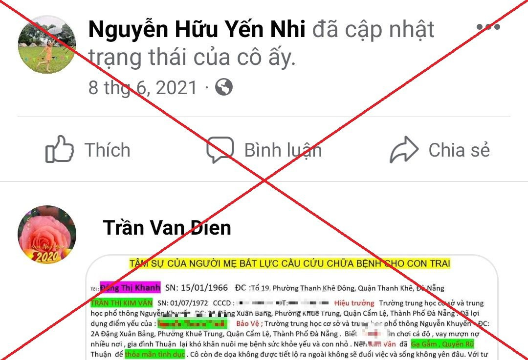 Bảo vệ vay tiền qua mạng, ban giám hiệu trường ở Đà Nẵng bị đòi nợ