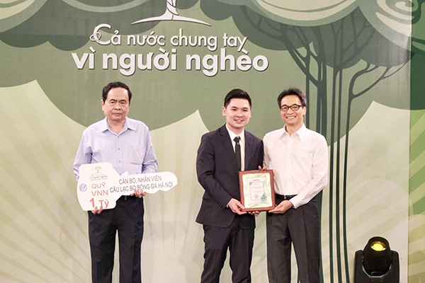 Doanh nhân trẻ Đỗ Vinh Quang được vinh danh trong công tác an sinh xã hội của Thủ đô