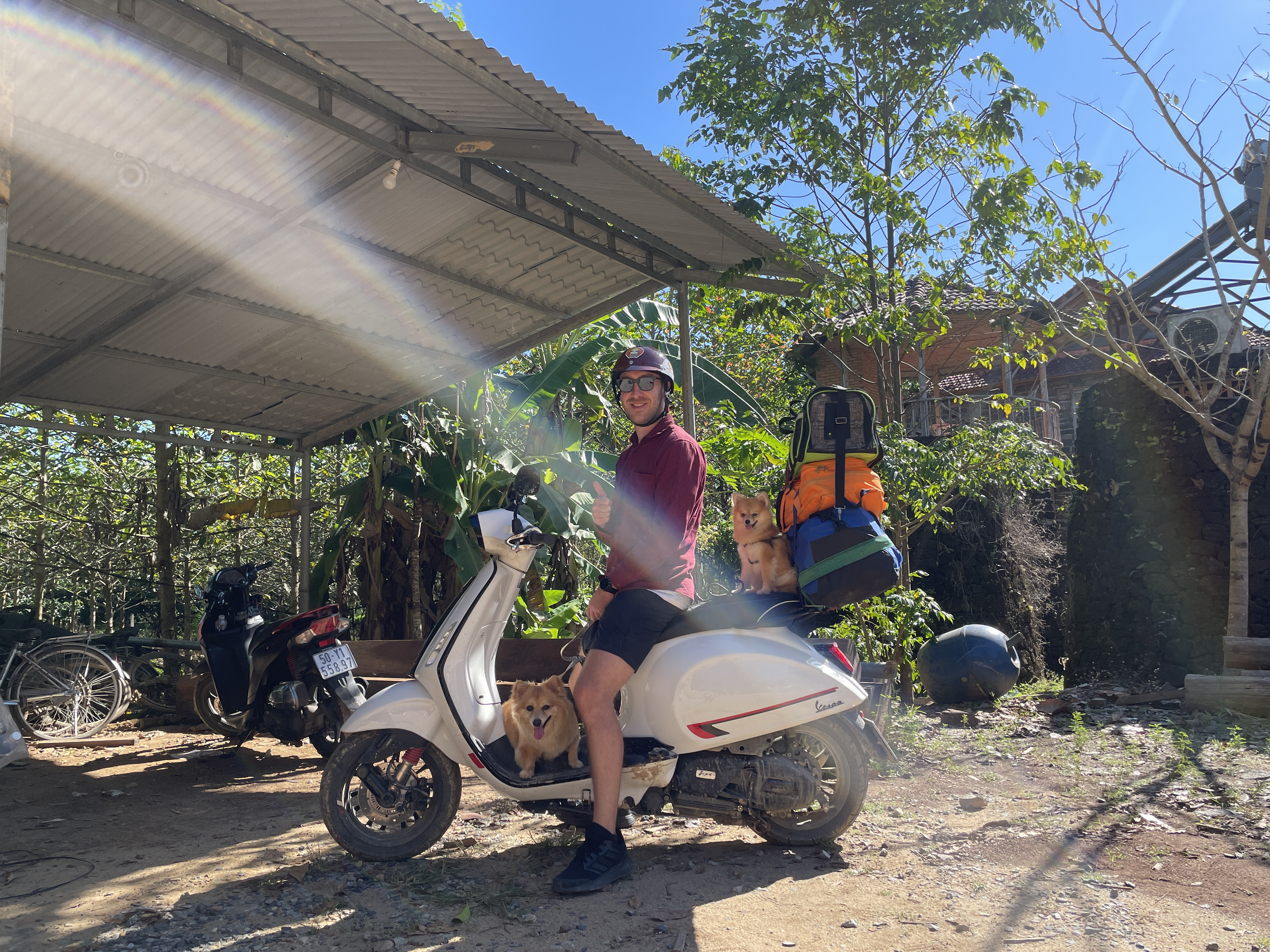 Nữ du khách Sài Gòn đưa cún cưng du lịch châu Âu 3 tháng, phượt xe máy nhiều nơi