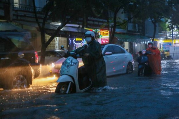 Tropical storm SONCA heads to Da Nang