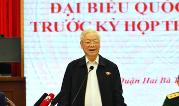 Tổng Bí thư Nguyễn Phú Trọng: Cuộc chiến chống tham nhũng, tiêu cực vẫn đang tiếp diễn