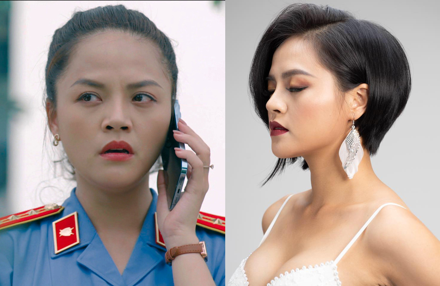 Thu Quỳnh lột xác từ 'gái ngành Quỳnh búp bê' đến kiểm sát viên 'Hành trình công lý'