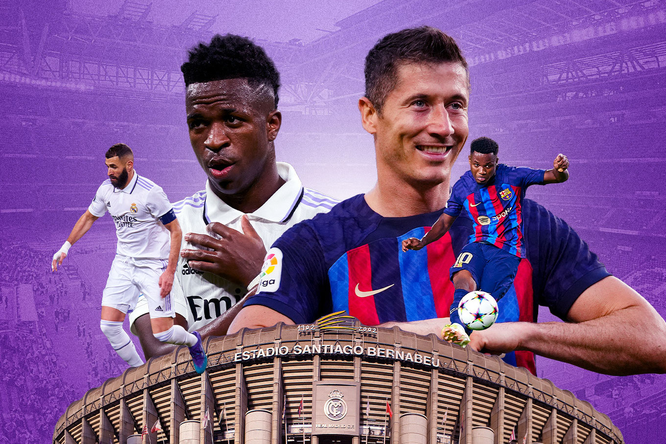 Real Madrid vs Barca: Chiến đấu không khoan nhượng