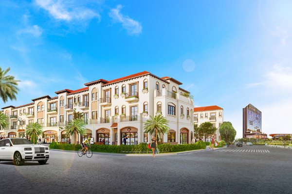 Sức hút shophouse đa công năng ở Aqua City