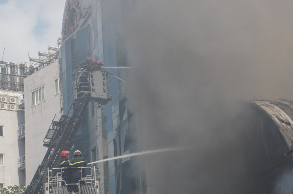 Công an TP.HCM thông tin về vụ cháy lớn ở quán District K