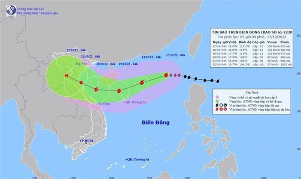 Typhoon Nesat enters East Sea, localities warned to stay alert hinh anh 1