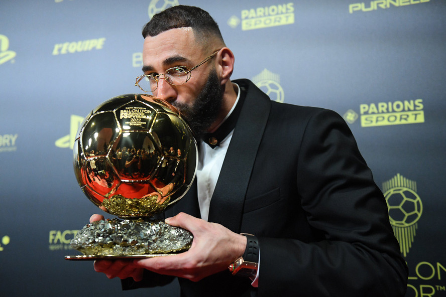 Karim Benzema đoạt Quả bóng vàng 2022