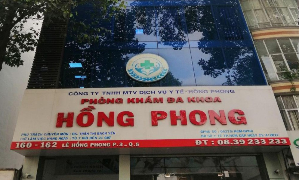 Phòng khám đa khoa Hồng Phong tại TP.HCM bị tước giấy phép lần thứ 2