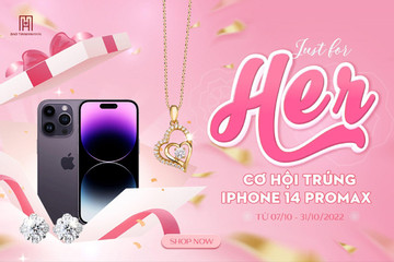 Mua trang sức vàng Bảo Tín Mạnh Hải, săn cơ hội nhận iPhone 14 Promax