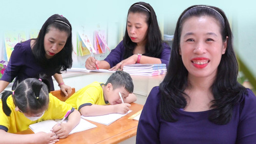 Cô giáo khuyết tật 14 năm cống hiến cho giáo dục đặc biệt