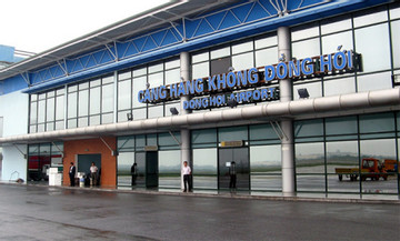 Đóng cửa tạm thời sân bay Đồng Hới do ảnh hưởng bão số 6