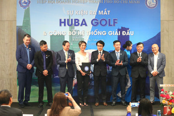 Ra mắt hệ thống giải đấu và ban điều hành golf Huba