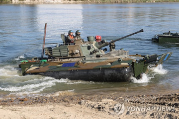 Mỹ, Hàn Quốc diễn tập vượt sông giữa lúc căng thẳng với Triều Tiên