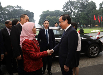 Tổng thống Halimah Yacob: ‘Singapore sẽ luôn đồng hành cùng TP.HCM’
