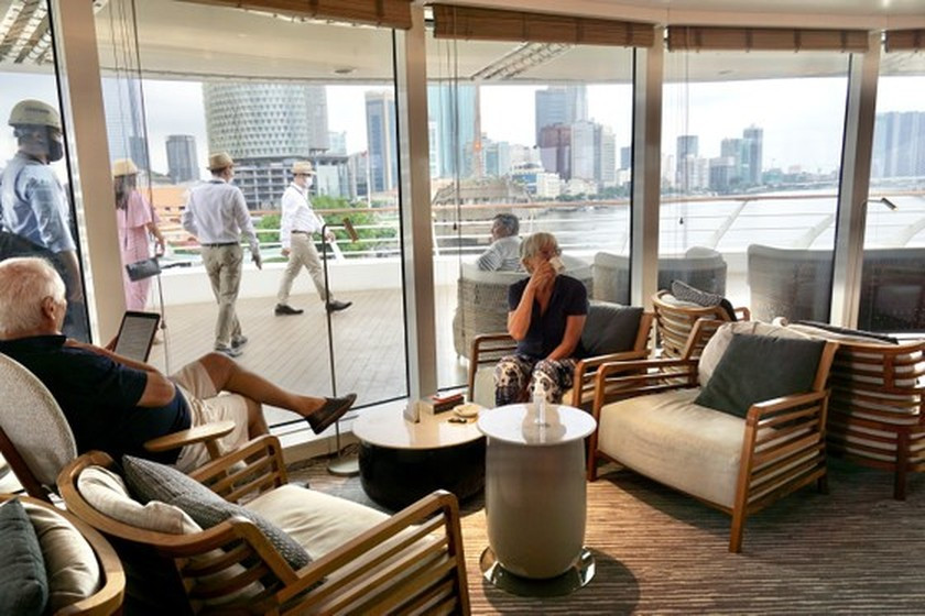 HCMC welcomes first group of cruise ship tourists after Covid-19 pandemic ảnh 4