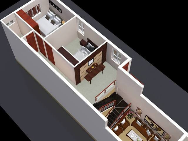 Mẫu nhà gác lửng 5x15m có 3 phòng ngủ tiện nghi và quá đẹp - Nhà đẹp Dakcun  - YouTube