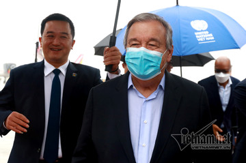 Tổng Thư ký Liên Hợp Quốc António Guterres đến Hà Nội