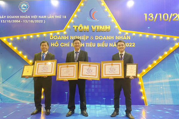 TP.HCM: 3 đại lý thuế được vinh danh doanh nghiệp - doanh nhân tiêu biểu