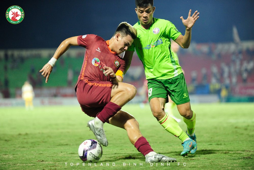 Video bàn thắng Bình Định 3-0 Sài Gòn: Thổi lửa vào cuộc đua vô địch