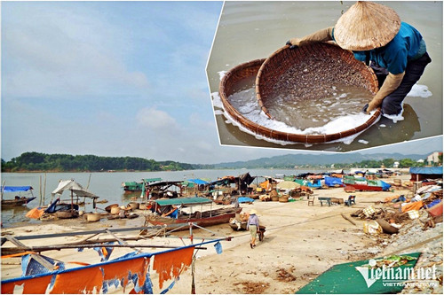 Ngôi làng 300 năm làm nghề 'đãi cát đáy sông', bán đặc sản nổi danh khắp Việt Nam