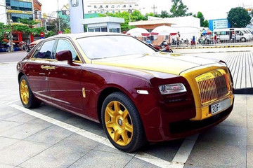 Không ai cọc tiền, đấu giá xe Rolls- Royce mạ vàng của ông Trịnh Văn Quyết thất bại