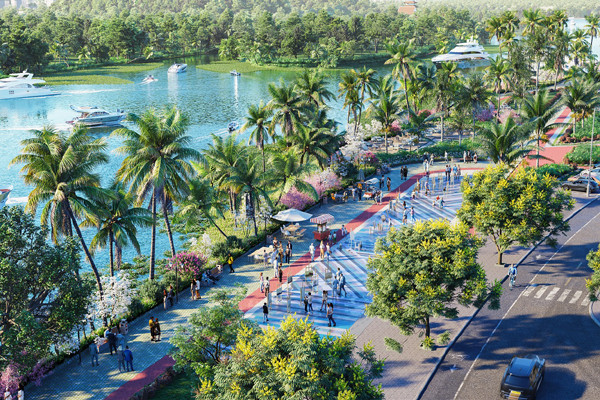 Sức hút của khu đô thị sở hữu công viên ven sông tại Đà Nẵng