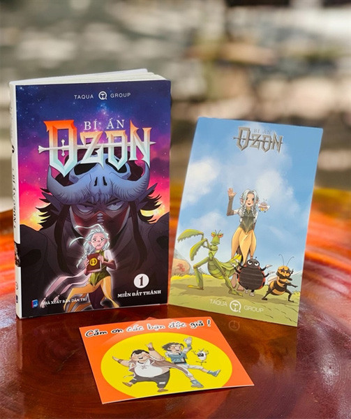 Bí ẩn Ozon brings new look to Vietnamese manga