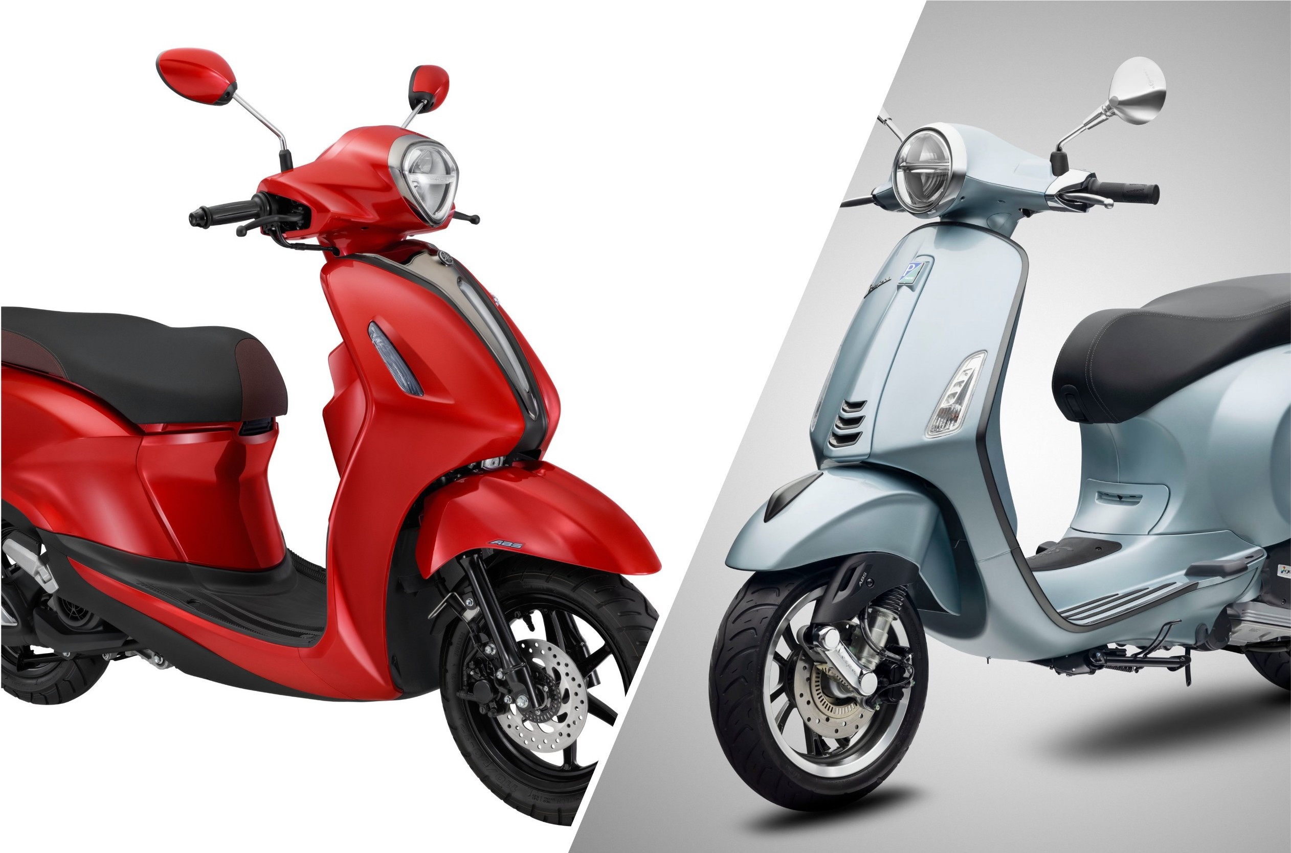 Xe tay ga sành điệu cho nữ, chọn Yamaha Grande hay Vespa Primavera?