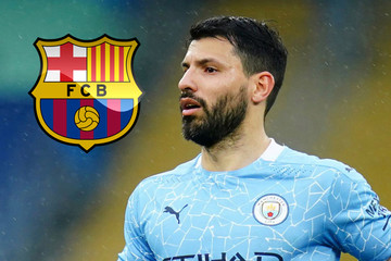 Aguero giảm gần nửa lương để cập bến Barcelona