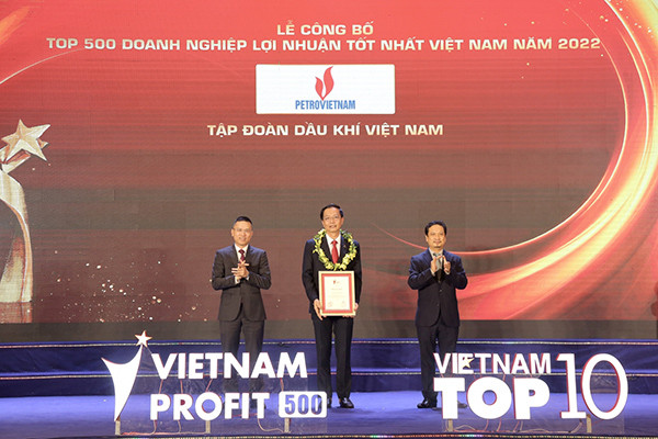 Petrovietnam là doanh nghiệp có lợi nhuận tốt nhất Việt Nam năm 2022