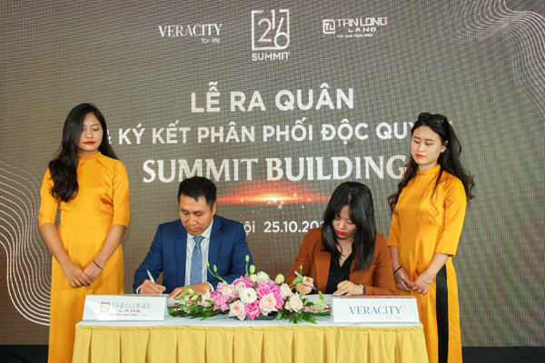 Tân Long Land trở thành nhà phân phối độc quyền dự án Summit Building