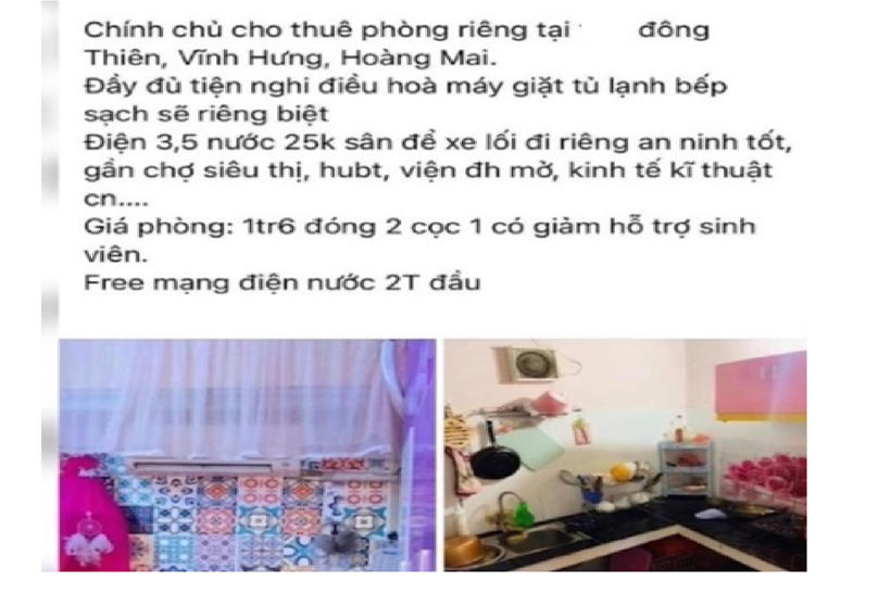 Nhiều sinh viên bị lừa tiền khi thuê phòng trọ ở Hà Nội