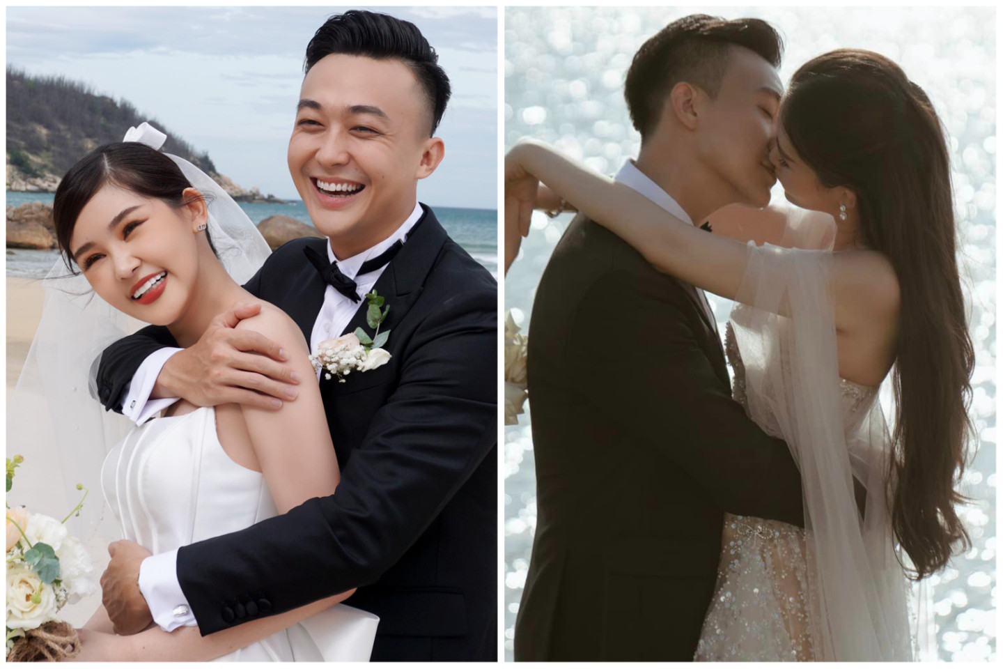 Hoa hậu Ngân Anh hôn chú rể là MC nổi tiếng, tiết lộ ngày kết hôn