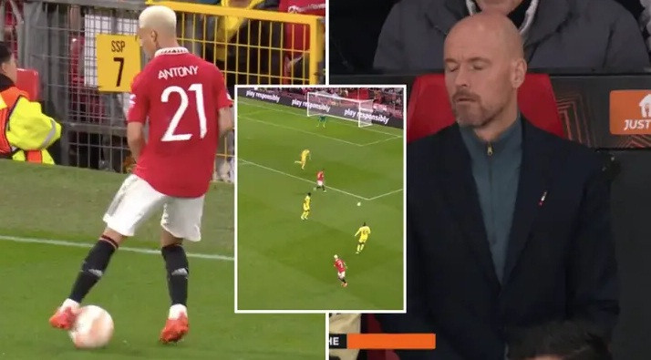 Erik ten Hag cảnh báo Antony 'trò lố’ gây hại MU