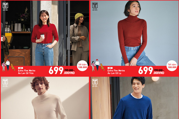 Loạt ưu đãi hấp dẫn mừng khai trương Uniqlo Vincom Bà Triệu