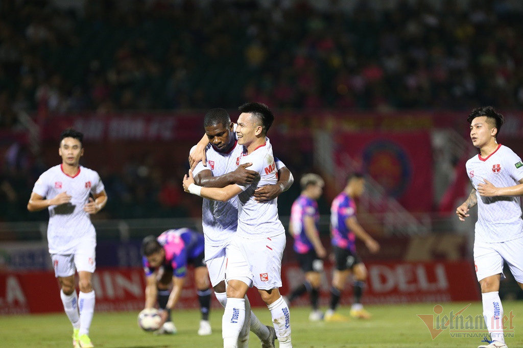 Video bàn thắng Sài Gòn 0-1 Hải Phòng: Lên đỉnh V-League