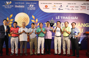 Golfer Nguyễn Văn Sơn vô địch giải 'Tấm lòng vàng Nhà đầu tư'