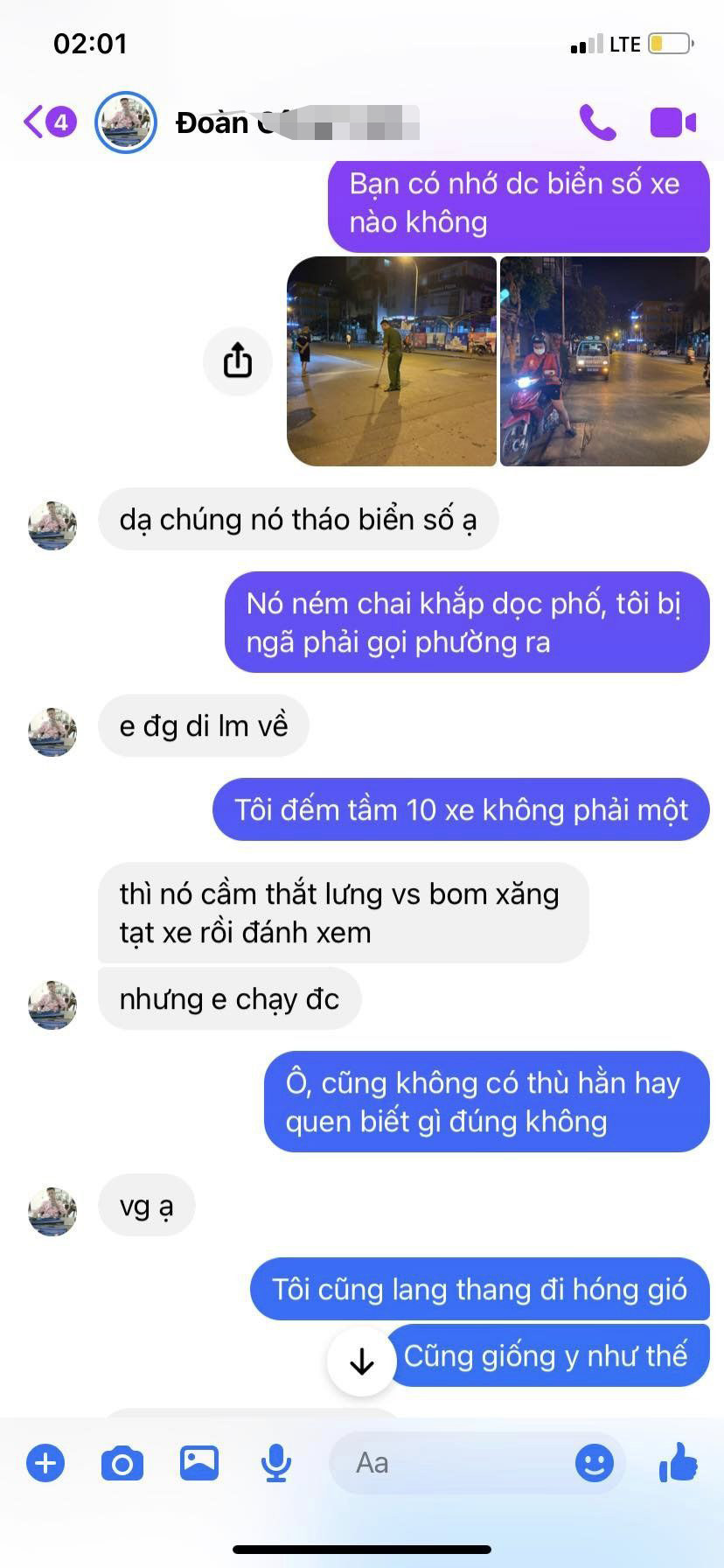 Truy tìm nhóm thanh niên cầm dao phóng lợn, vỏ bia ném người đi đường