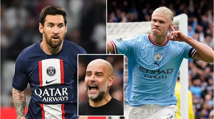 Pep Guardiola lý giải vì sao Haaland không ở đẳng cấp Messi