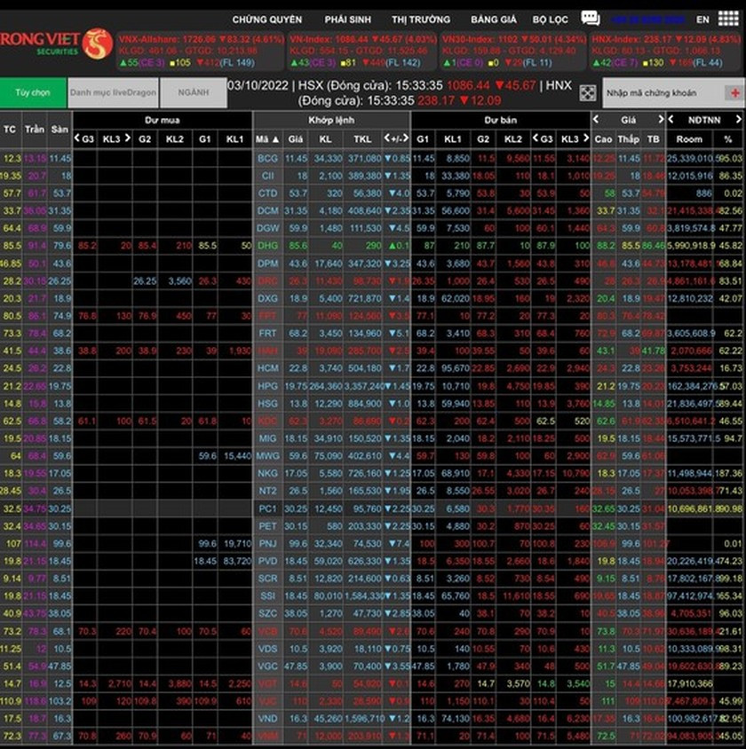 Investors dump shares in panic, VN-Index drops nearly 46 points ảnh 1