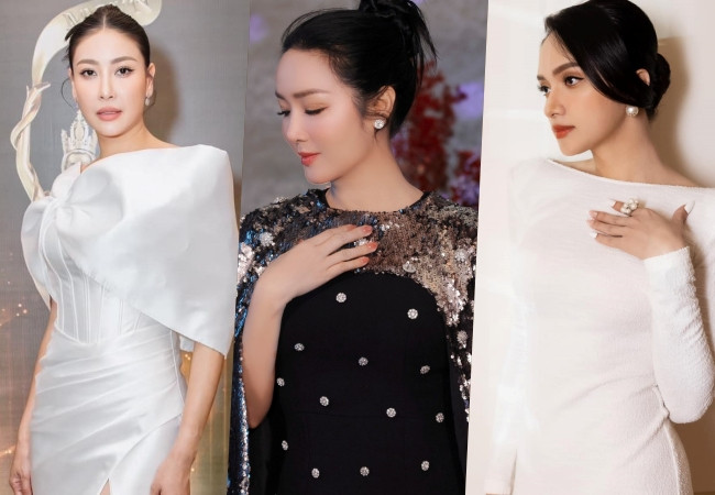 Giáng My kiêu sa, Hà Kiều Anh, Hương Giang thanh lịch với váy trắng