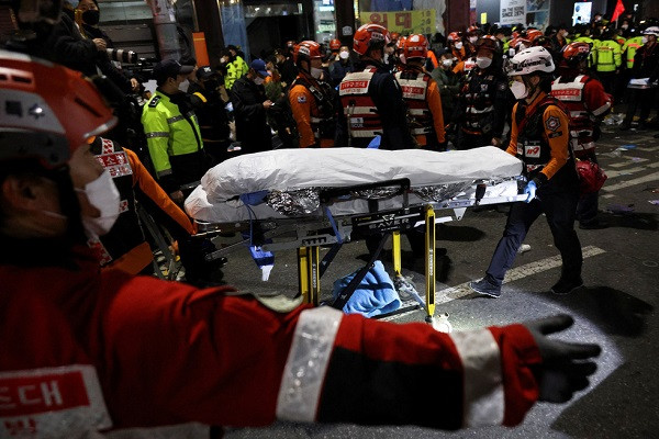 149 người chết trong thảm kịch Itaewon, lãnh đạo nhiều nước chia buồn với Hàn Quốc