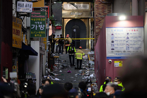 Số ca tử vong trong thảm kịch giẫm đạp kinh hoàng tại Itaewon đã tăng lên 154 người