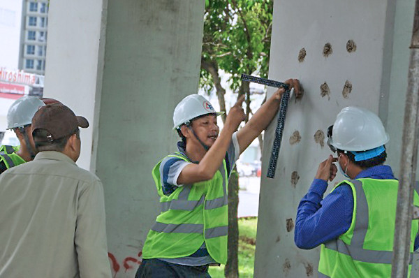 Dừng thanh toán hợp đồng nhà thầu gây đứt cáp ngầm cầu vượt Nguyễn Hữu Cảnh