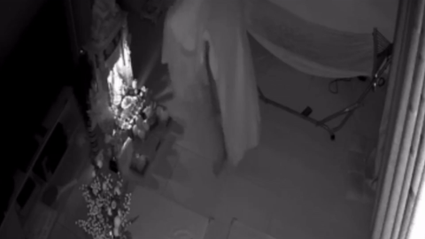 Trộm ngụy trang như bóng ma, vào khoắng sạch tài sản